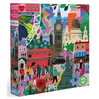 eeBoo - London Life Puzzle 1000pc