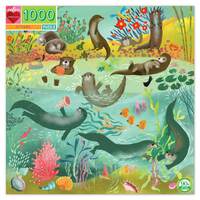 eeBoo - Otters Puzzle 1000pc