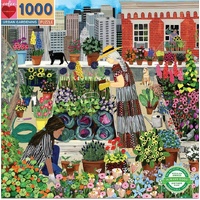 eeBoo - Urban Gardening Puzzle 1000pc