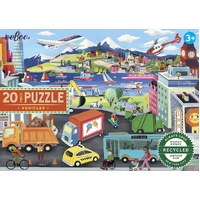 eeBoo - Vehicles Puzzle 20pc