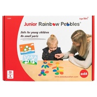 EDX - Junior Rainbow Pebbles Early Construction Set
