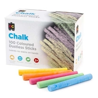 EC - Coloured Chalk (100 pieces)