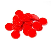 Learning Can Be Fun - Counters Red 20mm (30 pack)