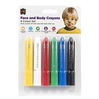 EC - Face and Body Crayons (set of 6)