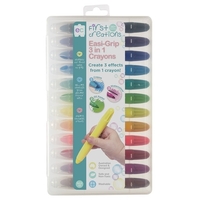 First Creations - Easi-Grip 3 in 1 Crayons (set of 12)