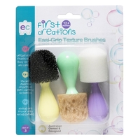 First Creations - Easi-Grip Texture Brushes (set of 3)