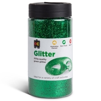 EC - Glitter 200gm Green