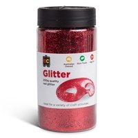 EC - Glitter 200gm Red