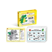 Learning Can Be Fun - Beat the Crocodile Bingo Multiplication