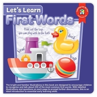 Learning Can Be Fun - Let's Learn First Words Board Book