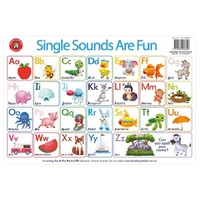Learning Can Be Fun - Single Sounds Are Fun Placemat