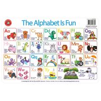 Learning Can Be Fun - Alphabet is Fun Placemat