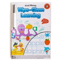 Learning Can Be Fun - Wipe-Clean Learning First Words