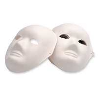 EC - Paper Mache Mask Full (24 pack)