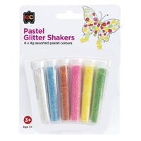 EC - Pastel Glitter Shakers (6 pack)
