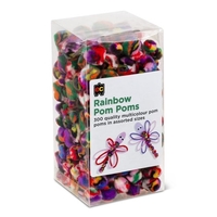 EC - Pom Poms Rainbow (300 pack)
