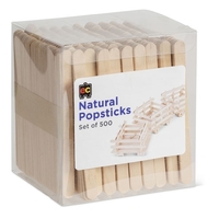 EC - Popsticks Natural (500 pack)