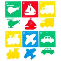 EC - Stencils - Transport (set of 6)