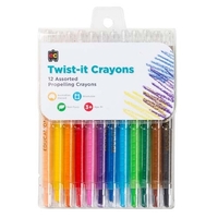 EC - Twist-it Retractable Crayons (12 pack)