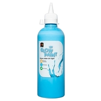 EC - UV Glow Paint 500ml Blue