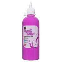 EC - UV Glow Paint 500ml Magenta