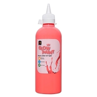 EC - UV Glow Paint 500ml Scarlet