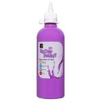EC - UV Glow Paint 500ml Violet