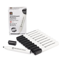 EC - Whiteboard Marker Thick Black (10 pack)