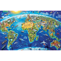 Educa - World Symbols Miniature Puzzle 1000pc