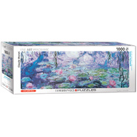 Eurographics - Monet, Waterlillies Panorama Puzzle 1000pc