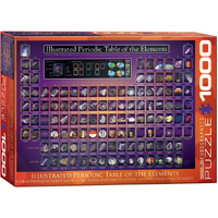 Eurographics - The Illustrated Periodic Table of the Elements Puzzle 1000pc
