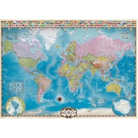Eurographics - Map of the World Puzzle 1000pc