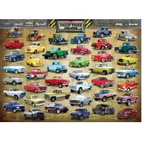 Eurographics -Pick-up Truck Evolution Puzzle 1000pc