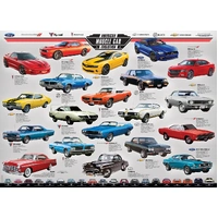 Eurographics - Muscle Car Evolution Puzzle 1000pc