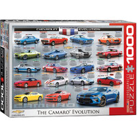 Eurographics - Chevrolet The Camaro Evolution Puzzle 1000pc
