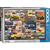 Eurographics - Jeep Advertising Collection Puzzle 1000pc
