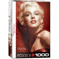 Eurographics - Marilyn Monroe Red Portrait Puzzle 1000pc