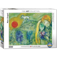 Eurographics - Chagall, The Lovers of Vence Puzzle 1000pc