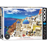 Eurographics - Oia, Santorini Greece Puzzle 1000pc
