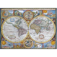 Eurographics - Antique World Map Puzzle 1000pc