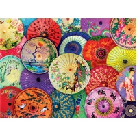 Eurographics -Asian Oil Paper Umbrellas Puzzle 1000pc