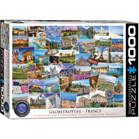 Eurographics - Globetrotter France Puzzle 1000pc