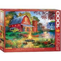 Eurographics - Campfire by the Barn Puzzle 1000pc