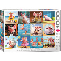 Eurographics - Funny Pigs Puzzle 1000pc