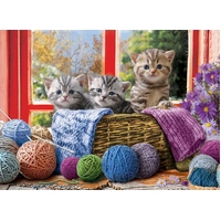 Eurographics - Knittin' Kittens Large Piece Puzzle 500pc