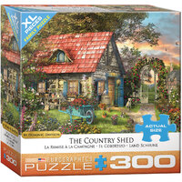 Eurographics - The Country Shed Large Piece Puzzle 300pc