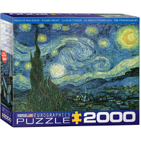 Eurographics - Van Gogh, Starry Night Puzzle 2000pc