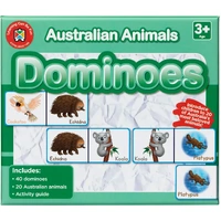 Learning Can Be Fun - Australian Animals Dominoes
