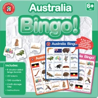 Learning Can Be Fun - Australia Bingo