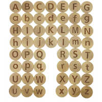 Freckled Frog - Tactile Alphabet Wooden Matching Pairs